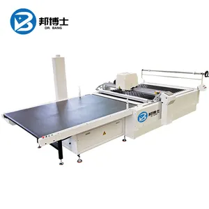 Low price Dr. Bang automatic feeding unlimited length cnc machine Fabric Layer Cutting Machine For Garment