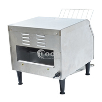 Toasteur à pain à hamburger et bagel électrique en acier inoxydable robuste Goodloog TT-300, machine à toasteur à convoyeur commercial, utilisation en boulangerie 3