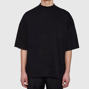 High Quality 220gsm Drop Shoulder <b>Boxy</b> Casual <b>Shirt</b> 100% Cotton Plain Blank <b>T</b> <b>Shirt</b> for Men Heavyweight Oversized <b>T</b>-<b>Shirts</b> - Product Image 1