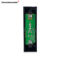 Télécommande à bouton-poussoir compatible pour ouvre-porte de garage, pour émetteur de portail 75LM à code roulant