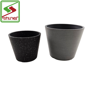 Maceta Circular de Plástico para Jardín, Decorativa para Interiores y Exteriores, <span class=keywords><strong>Macetas</strong></span> para Orquídeas, <span class=keywords><strong>Macetas</strong></span> de Plástico - Product Image 4