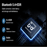 Nouveaux écouteurs sans fil à conduction osseuse Bluetooth 5.0 avec commande vocale, conception tour de cou sans pression, résistance à l'eau pour la vie quotidienne et les sports (moins de 3 heures)