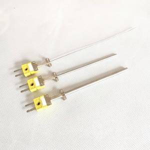 K Type Micro Thermocouple Salt Plated Armored 0.5 8mm 1200 Celsius Lab Use Quick Connect Temperature Sensor - Product Image 2