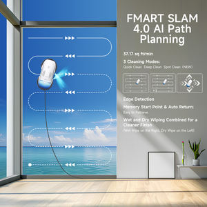 <span class=keywords><strong>Robot</strong></span> nettoyeur de vitres extérieur avec fonction de pulvérisation automatique, aspirateur électrique - Product Image 4