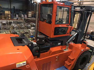 Carrello Elevatore Diesel CPCD200 da 20 Tonnellate per Logistica, Attrezzatura per Movimentazione Materiali Made in China, Motore Importato - Product Image 6