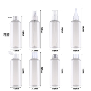 Bouteille en plastique de 100 ml pour coloration capillaire, qualité alimentaire, avec bouchon distributeur à torsion - Product Image 3