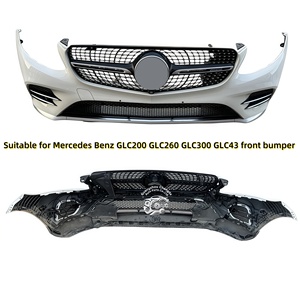 Kit de Parachoques Delantero Estilo <span class=keywords><strong>AMG</strong></span> de Ajuste Directo y Calidad OEM para Mercedes GLC200 GLC260 GLC300 GLC43, Mejora Premium 253 - Product Image 5