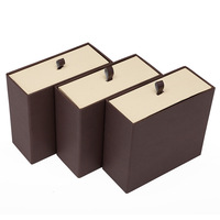 Boîte cadeau personnalisée avec logo, en carton rigide, avec tiroir coulissant, emballage en matériaux recyclés, gaufrage, revêtement UV personnalisé
