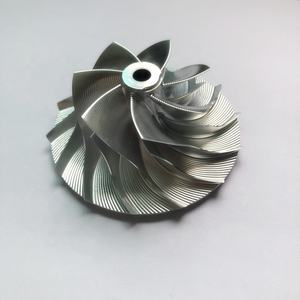 <span class=keywords><strong>TD05H</strong></span> 52.56/80.00 มม.7 + 7 ใบมีดประสิทธิภาพสูง Point มิลลิ่งเทอร์โบชาร์จเจอร์มิลลิ่ง/อลูมิเนียม 2618/billet คอมเพรสเซอร์ล้อ - Product Image 1