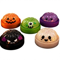 Exclusivité transfrontalière : Boules en caoutchouc Shantou en forme de visage souriant, 14+ modèles, avec paillettes et perles moelleuses, compressibles, emballage en boîte