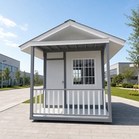 Maison préfabriquée écoénergétique en conteneur de 20 pieds ou 40 pieds, bureau modulaire pour station éolienne