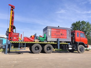 Macchina per trivellazione rotatoria idraulica montata su camion per <span class=keywords><strong>Deep</strong></span> <span class=keywords><strong>Rock</strong></span> e pozzo d'acqua con nucleo componente del motore - Product Image 2