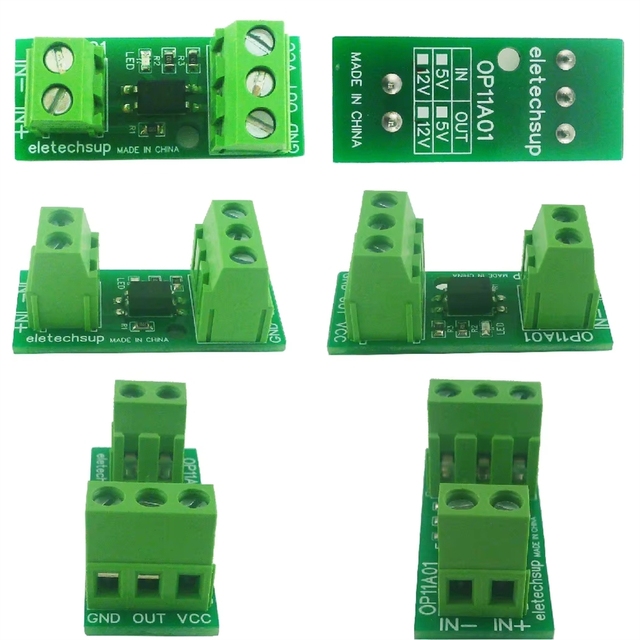 1/4PCS DC 3.3V/5V/12V/24V Digital Logic Level Conversion Module PNP/NPN to IO Switch Signal Isolation Board