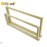 Neue Witbee FR-1 Holz-Langstroth-Bienenstockrahmen, unmontiert, aus Kiefernholz, Imkereiausrüstung, 2 Jahre Garantie