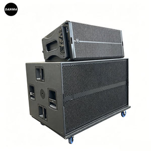 Altavoces de Línea Activa SA6 Dobles de 12 Pulgadas, LF 800W / HF 110W (RMS) Potencia de Programa, Carcasa de Madera, Audio Profesional para Exteriores - Product Image 3