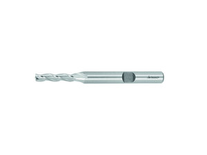 Fresa de extremo HSS-Co8 DIN 844 B 1835 B <span class=keywords><strong>H6</strong></span> para ranuras de chavetero, fresado general, 3mm 3T E8, HRC62 191280 3, alta velocidad/CNC, ODM/OEM - Product Image 1