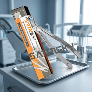 Pinces d'extraction dentaire pour racines supérieures, modèle allemand de qualité supérieure, référence 53, certifiées CE, instruments dentaires de qualité supérieure - Product Image 2