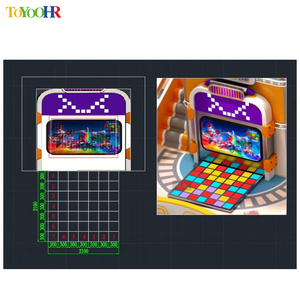 Interaktive LED-Bodengittermaschine für kommerzielle Nutzung: Springboden-Tanzgitter-Spiel für Vergnügungsparks und Einkaufszentren - Product Image 1