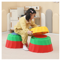 Pierre d'escalade pour activités sportives intérieures, jouets sensoriels pour l'autisme, entraîneur d'équilibre, poutre d'entraînement sensoriel, pierre d'escalade pour enfants