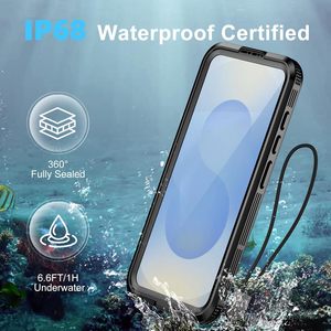 Étui de téléphone portable pour S25/S23 Ultra, design sportif, TPU+PC+PET, étanche, magnétique, protection 360°, protection d'écran intégrée - Product Image 3