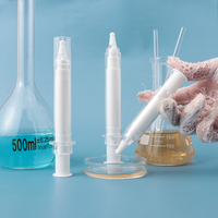 Vente en gros de flacons cosmétiques en plastique de 5 ml, 10 ml, 20 ml, flacon sans air pour crème pour les yeux, sérum, flacon personnalisé, fournisseur d'emballages cosmétiques