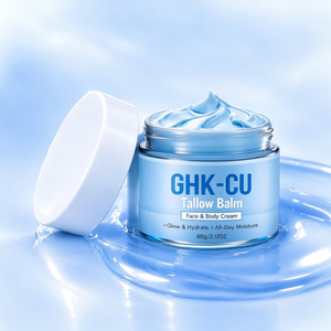 Bálsamo de Sebo GHK-Cu para Rostro y Cuerpo, Crema con Tripéptido de Cobre-1, Bálsamo Hidratante para el Cuidado Diario de la Piel - Product Image 1