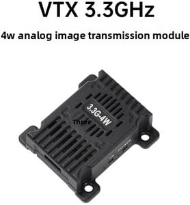 1PC 3.3GHz 4W/6W 16CH โมดูลเครื่องส่งสัญญาณวิดีโอแบบอะนาล็อก, VTX/VRX เครื่องรับส่งสัญญาณไร้สาย AV, สำหรับโดรน FPV - Product Image 2
