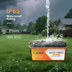 Baterai Bluesun Pabrik Cina 24V 104Ah LiFePO4 Pengganti Aki Timbal Asam untuk Tenaga Cadangan Solar RV Kelautan - Product Image 1