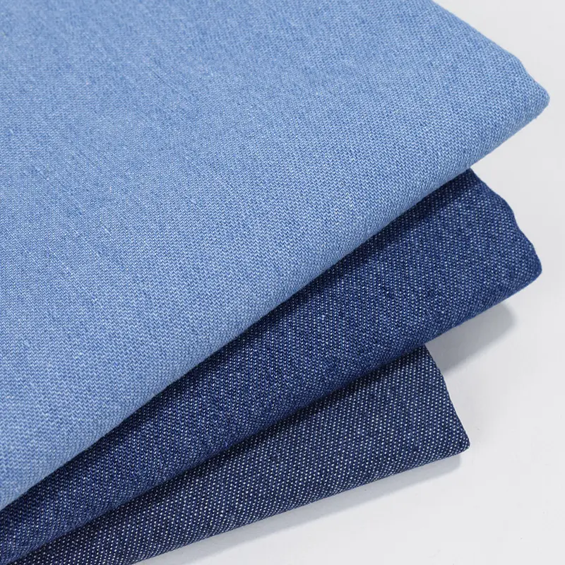Fabrik preis 12S 7 unzen baumwolle twill woven raw denim stoff für jeans