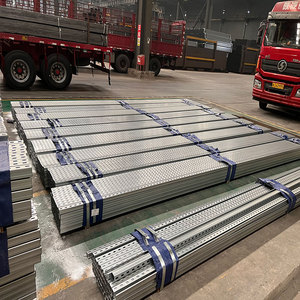 Nhà máy trực tiếp bán hàng c-loại thép mạ kẽm hồ sơ năng lượng mặt trời Khung hệ thống nhúng nóng mạ kẽm cho ASTM U C kênh - Product Image 4