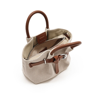 RZCK Monederos y bolsos de mano para mujer de cuero PU suave con contraste de color, bolso de mano femenino, bolso de hombro para mujeres jóvenes y niñas, bolso de mano para uso diario - Product Image 4