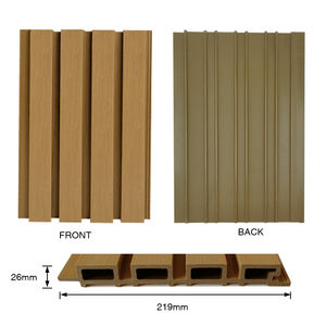Panel de Pared WPC Ecológico, Perfecto para Espacios Exteriores, Resistente a la Intemperie y con Características de Fácil Instalación - Product Image 2