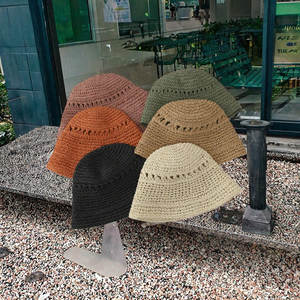 Hot Selling Korean Version Fashion Casual Summer Spring Trendy Grass Women Outdoor Beach Fishing Adjustable Visor <b>Sunscreen</b> - Product Image 3