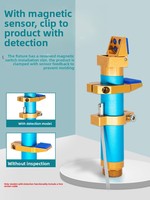 Actionneur pneumatique JD, cylindre à doigt, simple effet, aluminium, mécanisme 95 degrés, bras robotique, pince de serrage de tuyau, pièce industrielle D20
