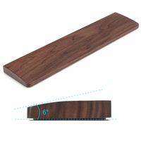 Repose-poignets en bois pour clavier, ergonomique, pour jeux sur ordinateur portable, support pour les poignets, pour une frappe facile