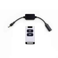 Interruptor de Control Remoto Inalámbrico de 433MHz, 0~60V 6A Máx., con Cable y Control Remoto para Artículos Starlink, Venta al Por Mayor