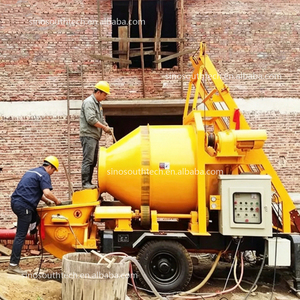 Pompe à béton haute performance 30-45 m³/h avec fonctions de mélange et de pompage intégrées <span class=keywords><strong>pour</strong></span> les projets de construction - Product Image 2