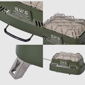 WELLHIKE SWS Multifunctionele verwarmingskachel, draagbare <span class=keywords><strong>mini</strong></span>-campingbrander voor buitengebruik - Product Image 6