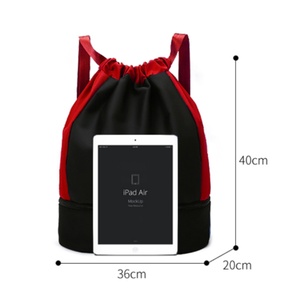 Mochilas Promocionales con Cordón Ajustable 600D 420D 210D, Personalizadas, de Poliéster y Nailon, Impermeables y Anti-Robo - Product Image 2