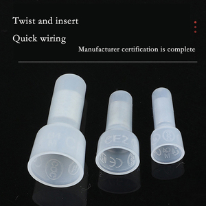 Connecteur Électrique à Raccord Rapide <span class=keywords><strong>HEAVYPOWER</strong></span>, Tube en Cuivre, Nylon PA66, Connecteurs à Emboîtement, Jonction de Fils à Extrémité Fermée 12-24 - Product Image 3