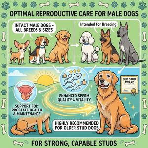 Suplemento de Fertilidad para Perros OEM de Marca Privada Ima-Stud: Polvo Pre-Parición para la Libido y el Apoyo Prostático Masculino en Perros - Product Image 3