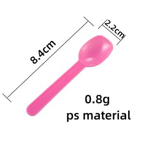 أواني صغيرة بلاستيكية للآيس كريم للاستعمال مرة واحدة, 2023 PS ، بلاستيكية ، يمكن التخلص منها ، ملعقة للقهوة - Product Image 2