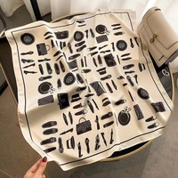 Écharpe carrée 100 % soie pour femme – Design décontracté multifonctionnel avec motifs unis et pois, châle en soie de mûrier lourde