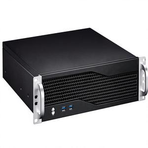 พอร์ต Gigabit LAN PoE 6 พอร์ต COM (RS232/RS485/RS422) 8 GPIO 6 USB 3.0 PCIe X16 Gen4/X8/X4 M.2 E-Key WiFi/BT 2U อุตสาหกรรม - Product Image 1