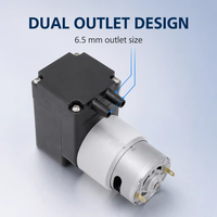 Pompe à air à diaphragme à brosse sous vide 15L/min 180Kpa 70Kpa pour laboratoire, automatisation médicale, OEM