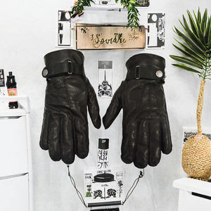 Guantes de Moda de Cuero para Mujer, Estilo Primavera-Otoño 2025, con Pantalla Táctil y Protección contra Pinchazos, Largos hasta la Muñeca, para Uso en Exteriores - Product Image 4