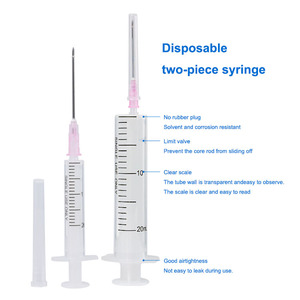 <span class=keywords><strong>Jeringa</strong></span> Desechable de 2 Piezas con Aguja para Uso Médico - Product Image 3
