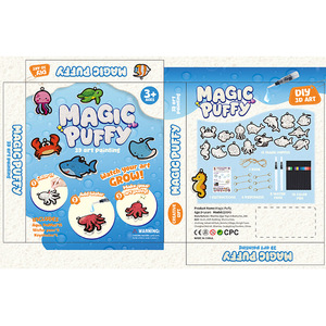 Vente en gros Kit de peinture à texture mousse 3D <span class=keywords><strong>DIY</strong></span> pour enfants Jouets d'artisanat d'art multi-thèmes pour enfants - Product Image 5