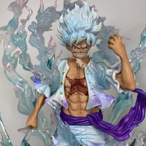 Figurine de collection <span class=keywords><strong>Nika</strong></span> Luffy de 30 cm, modèle JT 0NE PIECE, nouvelle figurine de manga explosive à cinq niveaux, statue en PVC, jouet anime, cadeau - Product Image 2
