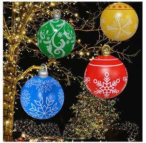 بيع بالجملة شجرة عيد الميلاد القابلة للنفخ حسب الطلب/كرة خفيفة/سانتا كلوز/قوس المدخل - Product Image 2